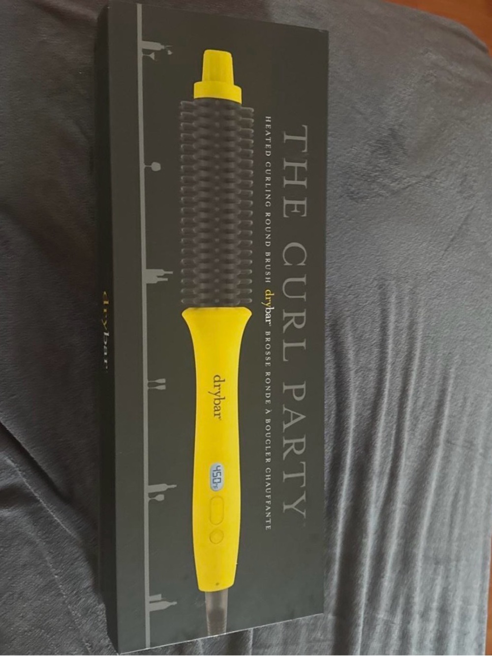 Drybar Yellow Heated Curling Brush